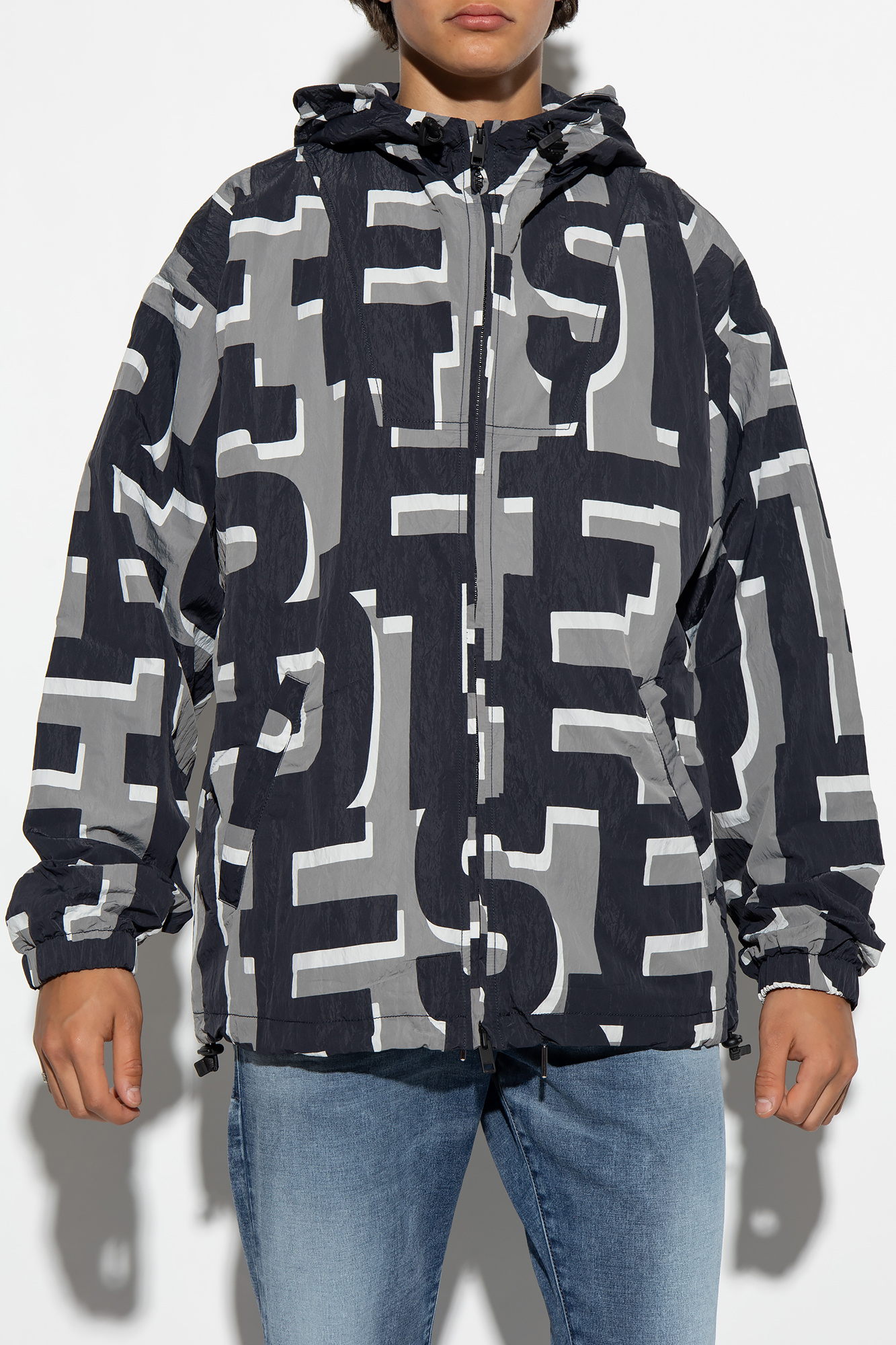 Diesel 'J-JASS-MON-PRINT' jacket | Men's Clothing | Vitkac